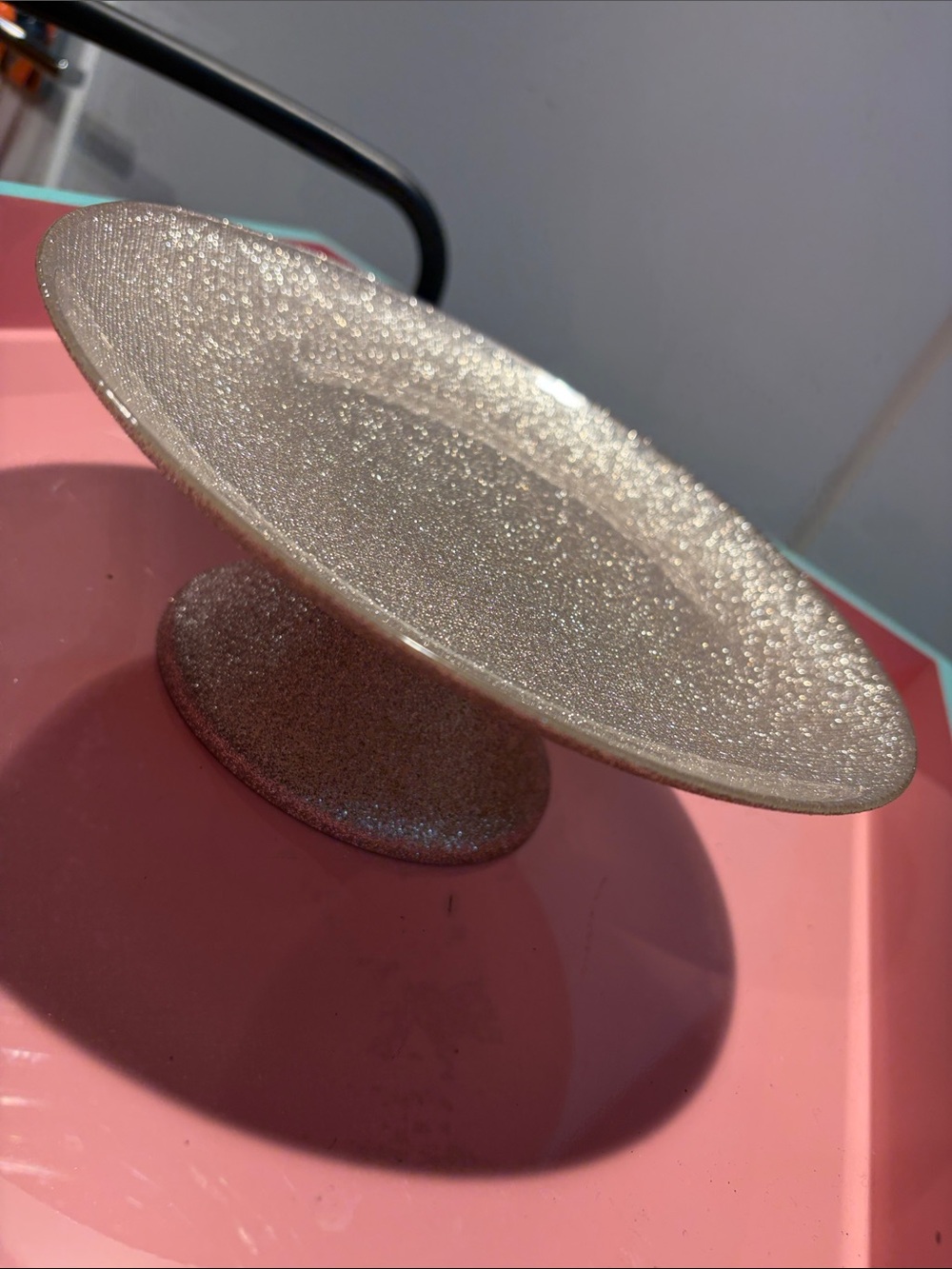 Glitter Gold dessert tray
